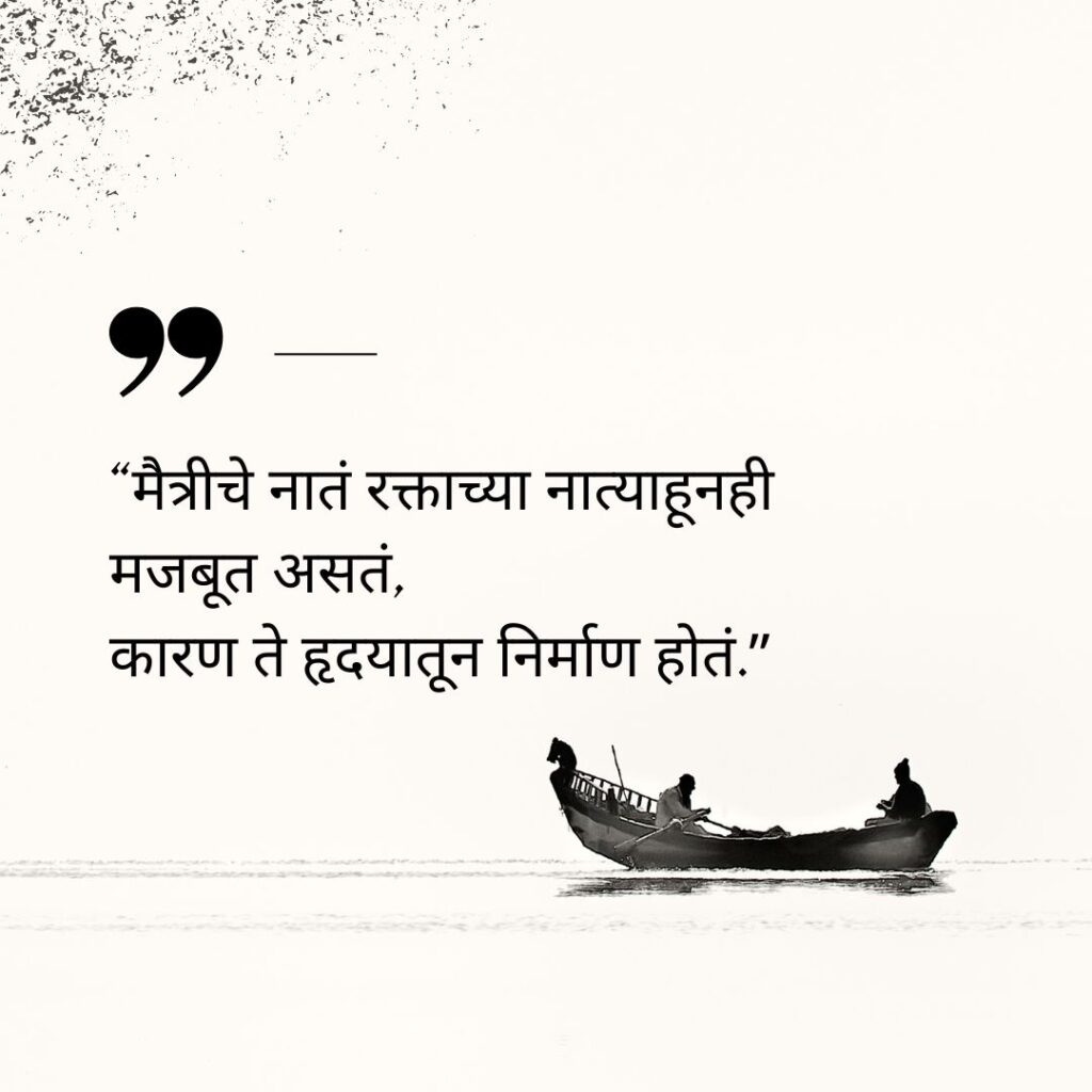 deep friendship quotes in marathi
